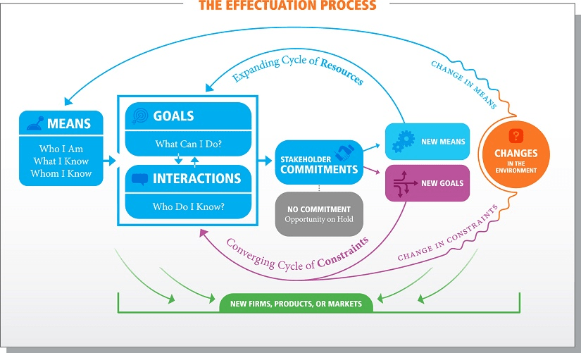 Effectuation process - schema