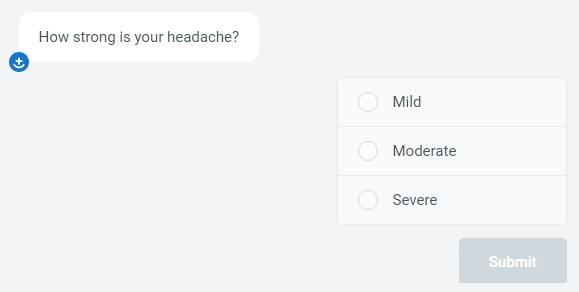 Symptomate symptom checker