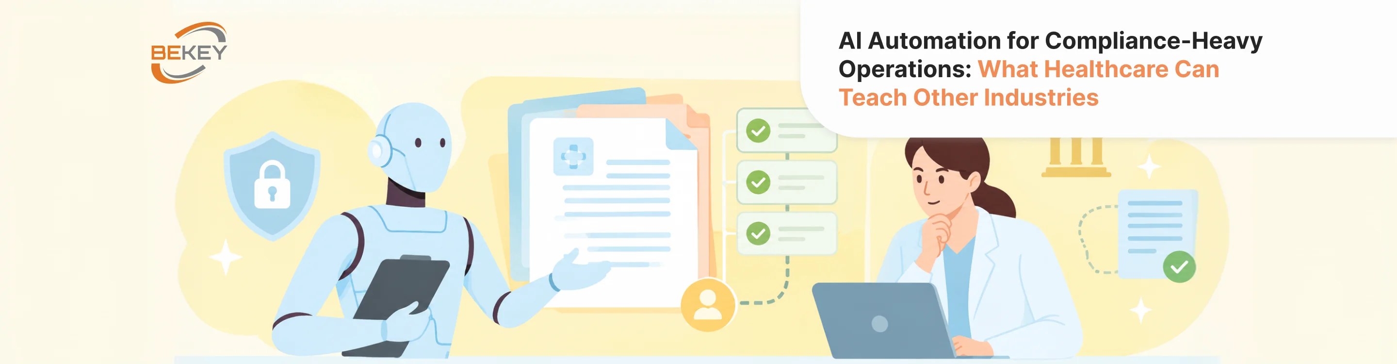 AI Automation for Compliance-Heavy Operations: What Healthcare Can Teach Other Industries - image