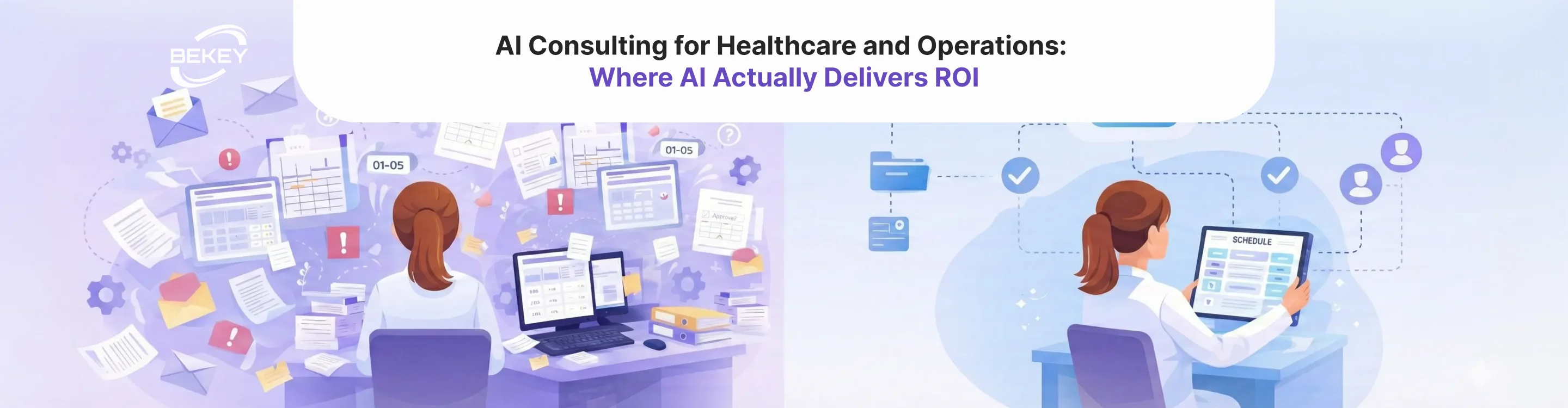 AI Consulting for Healthcare and Operations: Where AI Actually Delivers ROI - image