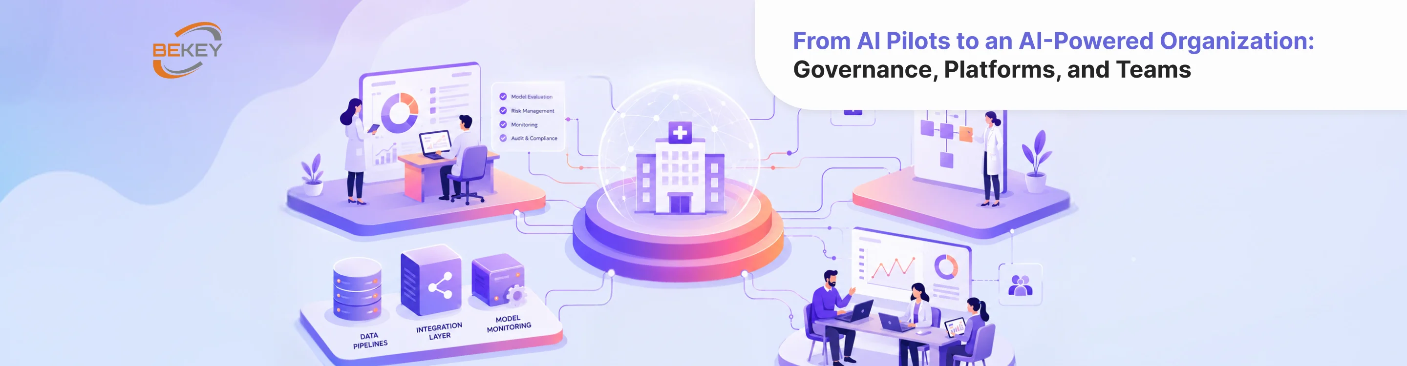 From AI Pilots to an AI-Powered Organization: Governance, Platforms, and Teams  - image