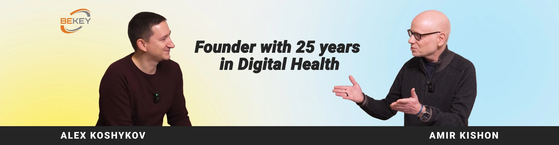 Founder with 25 Years of Experience in Digital Health. Digital Health Interviews: Amir Kishon - image