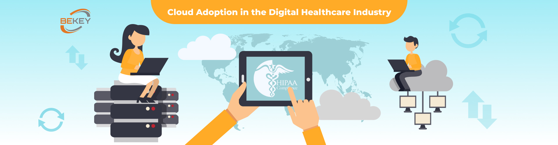 Cloud adoption in the digital healthcare industry 