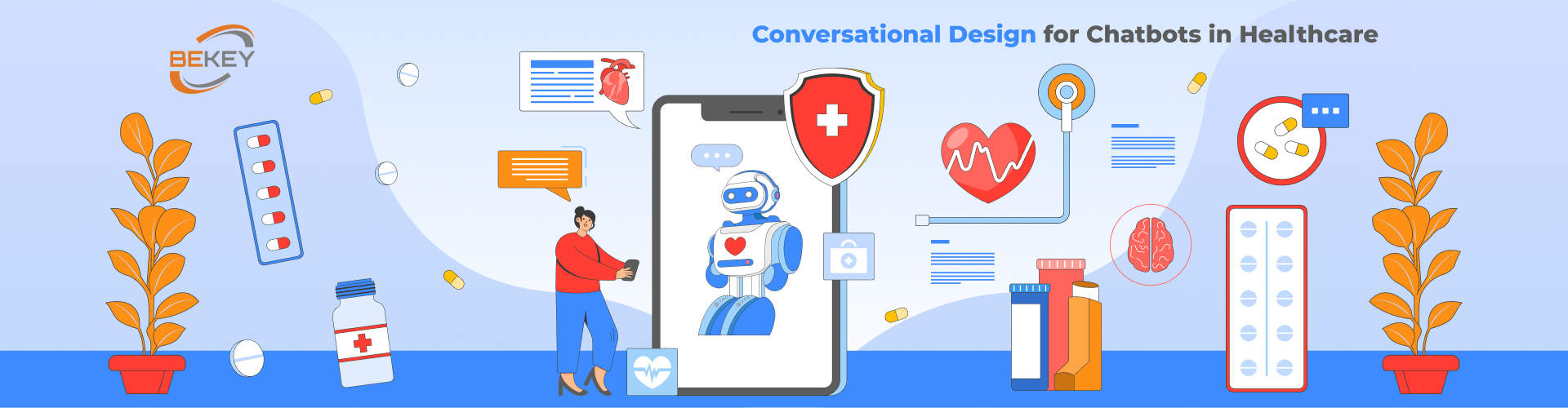 Conversational design for chatbots in healthcare