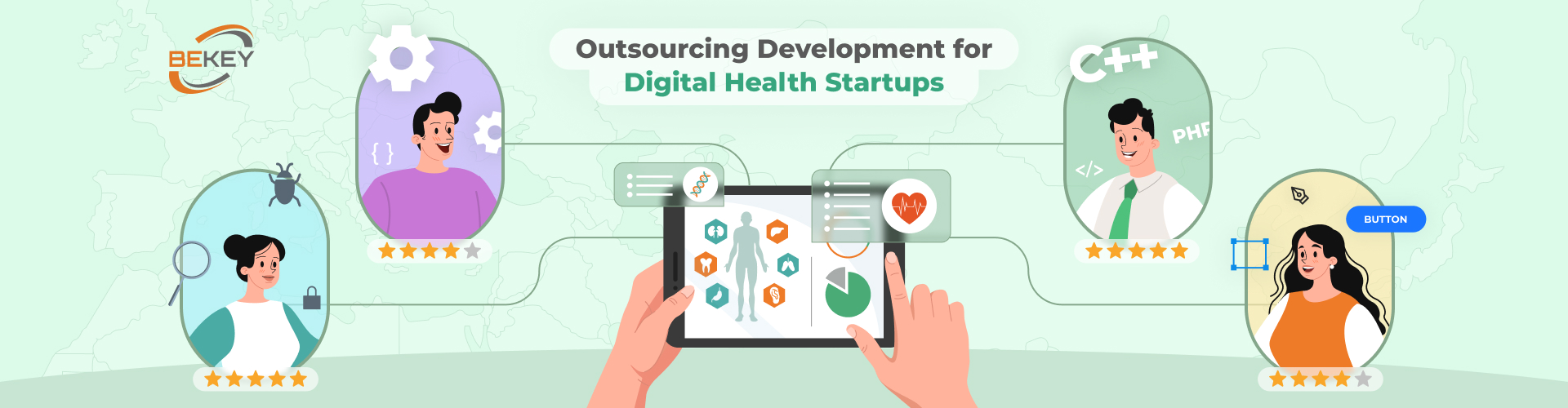 Outsourcing Development for Digital Health Startups - image