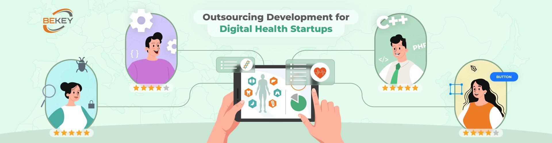 Outsourcing Development for Digital Health Startups - image