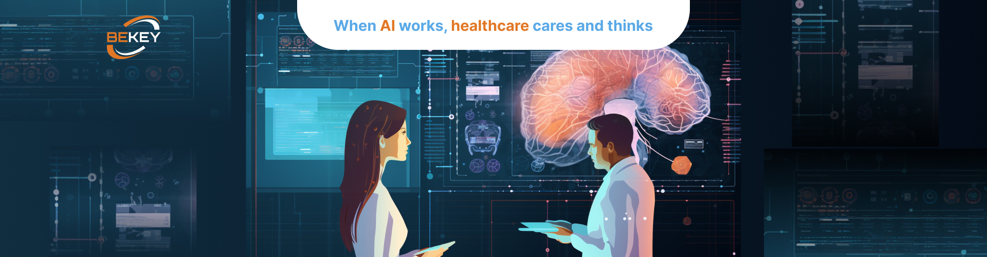 When AI works, healthcare cares and thinks 